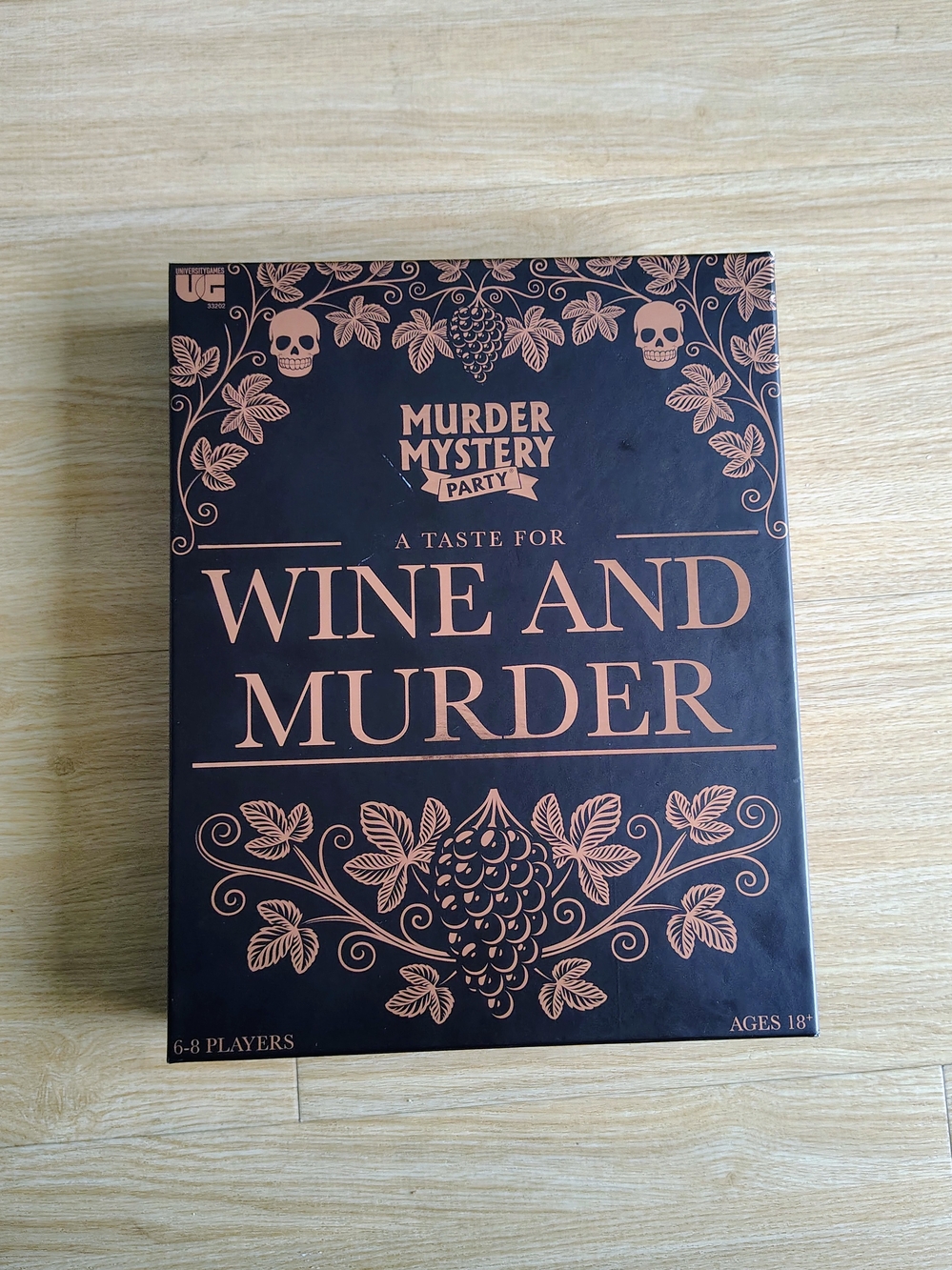 Murder Mystery Party: Wine and Murder Card Game